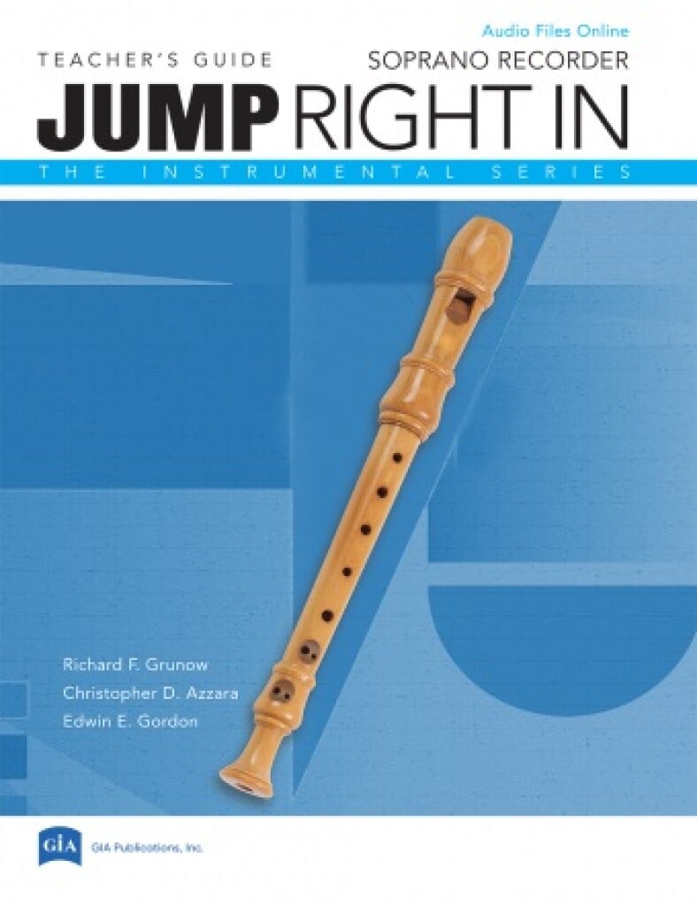 Jump Right In: Recorder Book Teacher's Edition